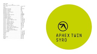 Aphex Twin • ‘aisatsana [102]’