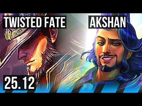 TWISTED FATE vs AKSHAN (MID) | 6/3/17 | BR Challenger | 25.12