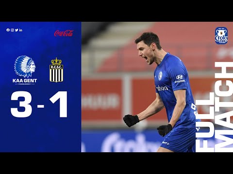 🎬 Full match: KAA Gent - Sporting Charleroi (1/8 finales Croky Cup 2021)
