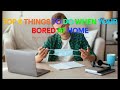 TOP 6 things to do when you bored at home  | John Lewis