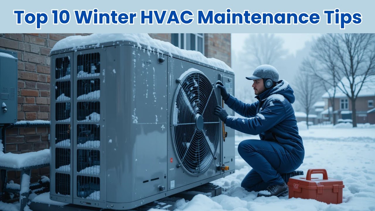 Top 10 Winter HVAC Maintenance Tips | Save Energy & Stay Warm This Winter! #hvac #hvacmaintenance