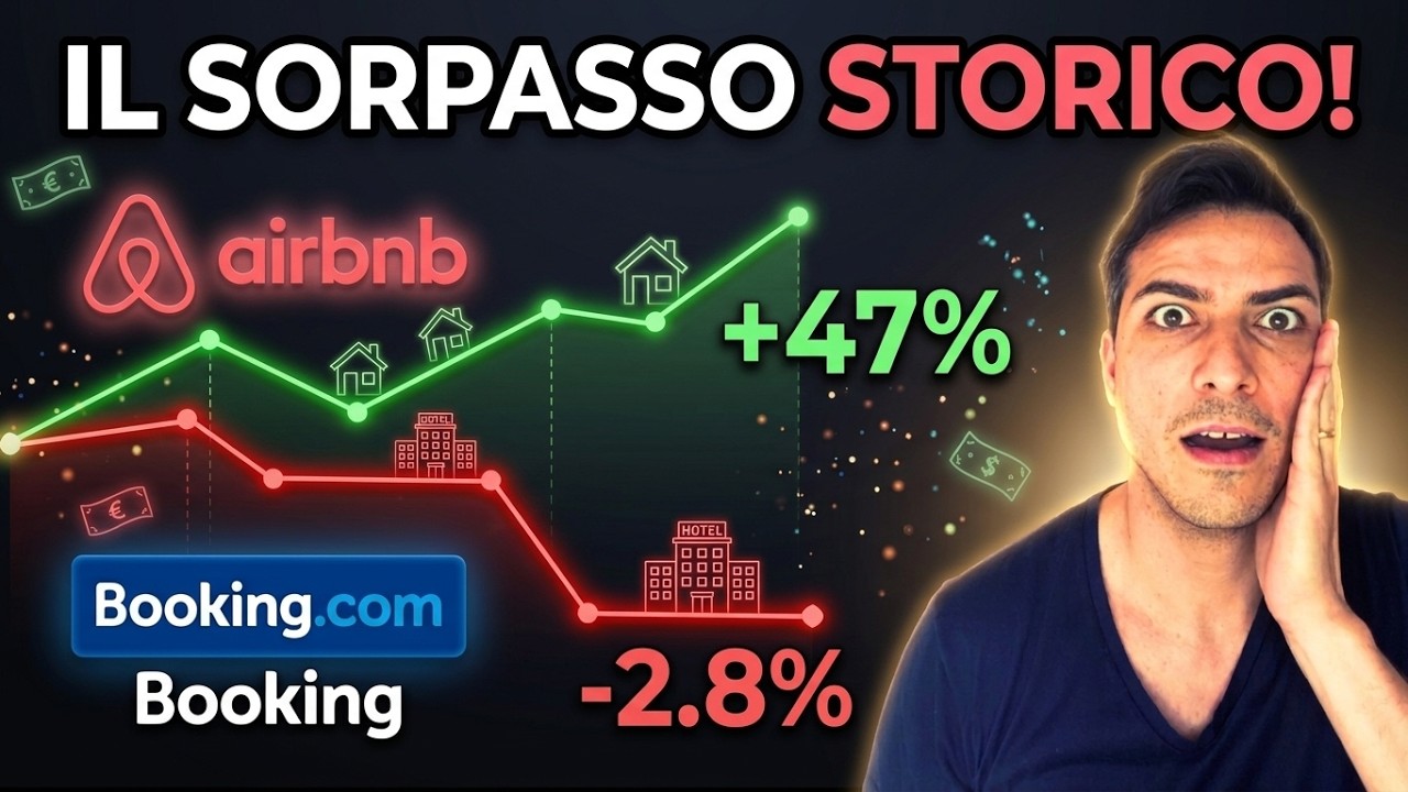 AIRBNB sta DISTRUGGENDO Booking? Trimestrale FANTASTICA e Valutazione Azioni