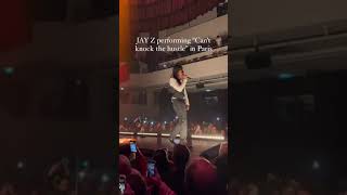 Jay-Z Performs &quot;Can&#39;t Knock The Hustle&quot; In Paris