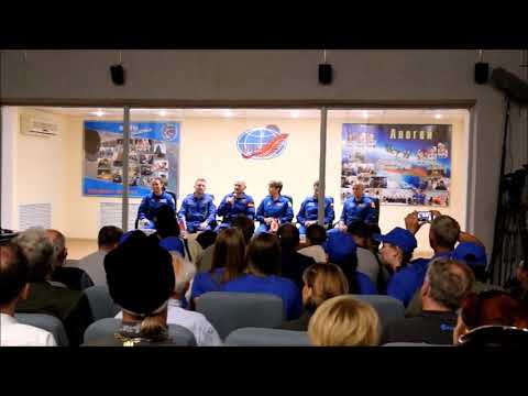 MS 09 Pre Flight Press Conference and Blessing Ceremony