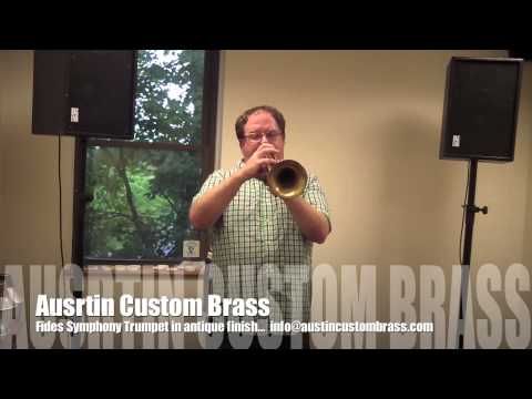 Used Fides Symphony Trumpet for sale:  Trent Austin, Austin Custom Brass
