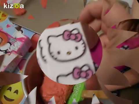 Kizoa Movie - Video - Slideshow Maker: Hello Kitty with Edible Stickers Cookies!