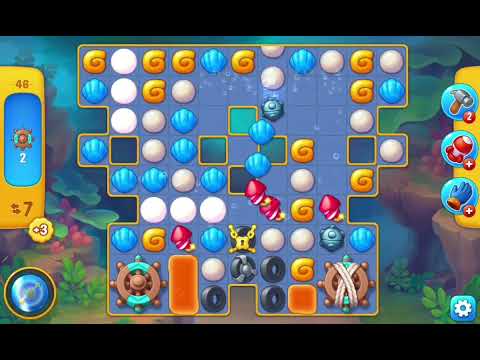 Fishdom Atlantis Cup Stage 46 (with ingame boosters) @choraelmin