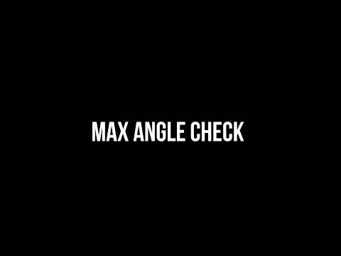 Mitsubishi EDM: MV Series Max Angle Check