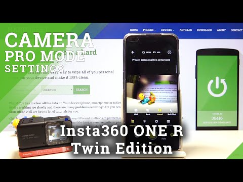 How to Use Pro Settings in Photo Mode - Insta360 One R Twin Edition