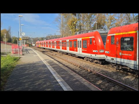 S2 Richtung Niedernhausen in Niederjosbach