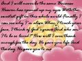 Erika's Song  by: bryan white