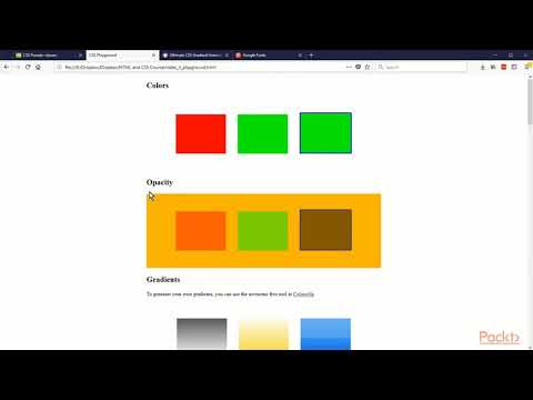 Practical HTML and CSS Colors|packtpub com