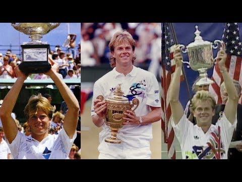 Stefan Edberg - All 6 Grand Slam Championship points