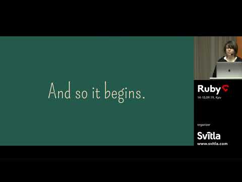 RubyC 2019. Katrina Owen: "One Small Step"
