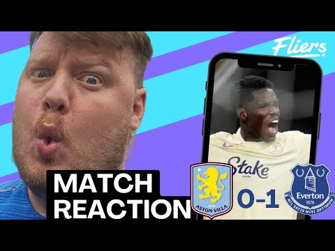 ASTON VILLA 0 V 1 EVERTON MATCH REACTION - MOYES SILENCES THE DOUBTERS! 