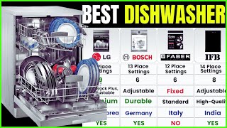 Best Dishwasher in India 2025 🍽️LG vs Faber vs Bosch vs IFB