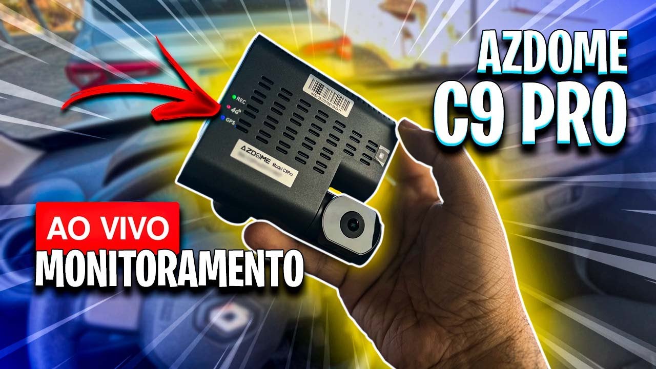 CAMERA COM ACESSO REMOTO | azdome dash cam 🟢