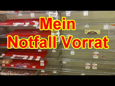 Meine Notfall Versorgung – Hier seht Ihr meinen sinnvollen Notvorrat / Not Vorräte anlegen / Liste