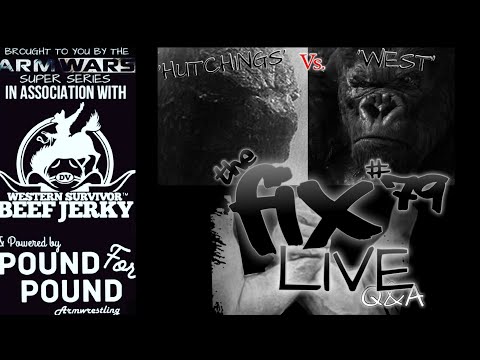 ARMWRESTLING'S 'THE FIX' SHOW 79 LIVE- FEAT. FAN Q&A TALK - ARM WARS 'REALITY CHECK & MUCH MORE