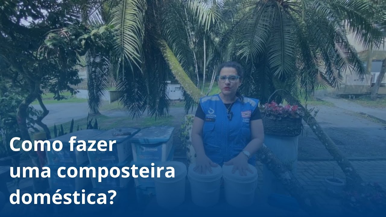 Como fazer uma composteira doméstica