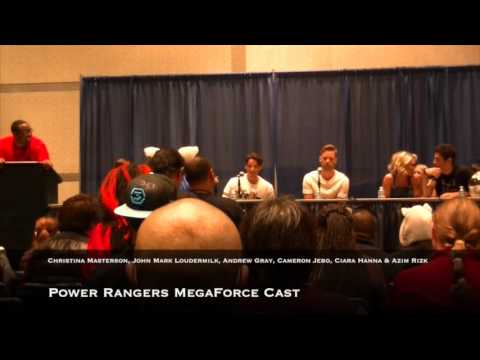 Power Rangers Megaforce Cast SacAnime Summer 2015 Panel