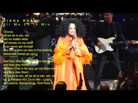 DIANA ROSS - All We Do Is Win