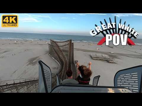 Back row point of view footage of Great White