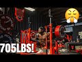 Taking On A 705lb Squat | Changing My Workout Split