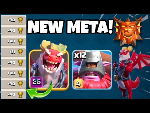 New Hero + Throwers DOMINATING Legend League!😱 Easy 320 best th18 attack strategy in clash of clans