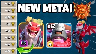 Download lagu New Hero   Throwers DOMINATING Legend League!😱 Easy 320 best th18 attack strategy in clash of clans mp3