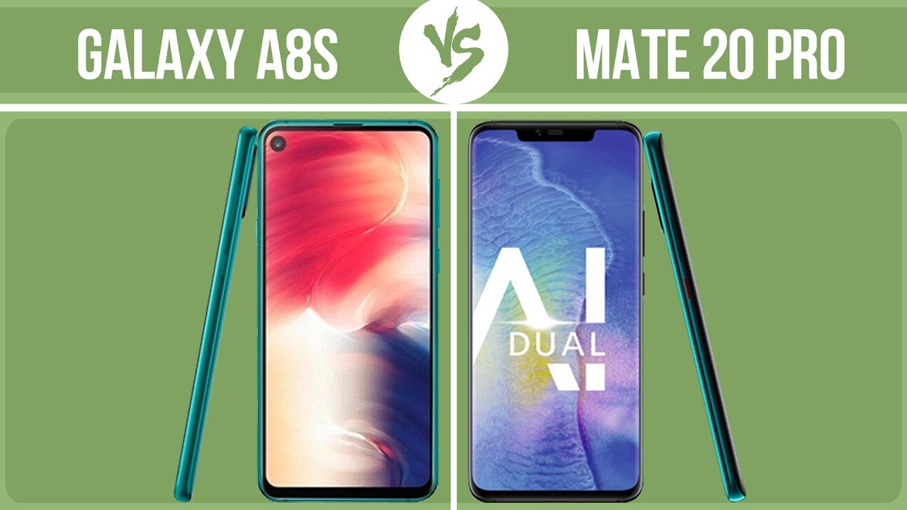 Samsung Galaxy A8s vs Huawei Mate 20 Pro ✔️