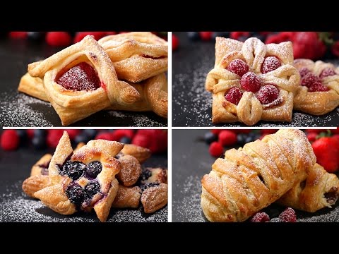 Puff Pastry 4 Ways