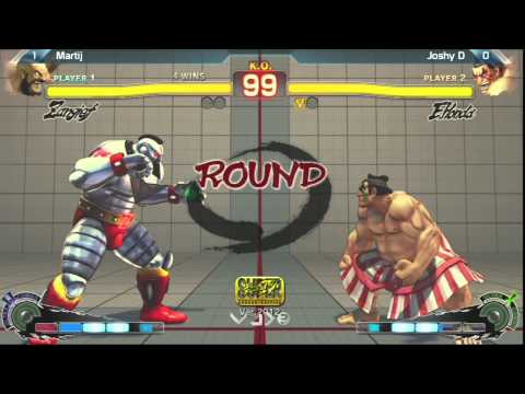 SSF4: Joshy D vs Martij - Why Me Dojo? 12