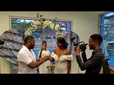 Bruno Ivo e Henesse Cacoma São casados tradicionalmente.