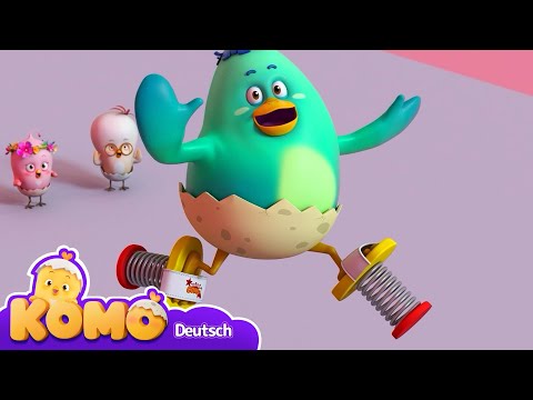Eine Springfeder betrachten + Más episodios | Komo ist neugierig | Kinderanimationen