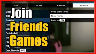 How to Join Friends Game Lobby in GTA 5 Online {Xbox, PS5, Xbox)