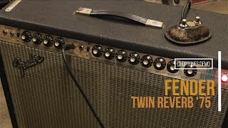 Video thumbnail for Fender Twin Reverb 1975 Silverface | Playthrough Demo by ChoptonesOfficial