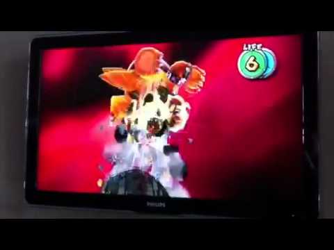 Super Mario galaxy 2 2d bowser fight
