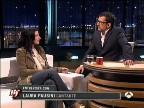 Laura Pausini en Buenafuente A3 - Parte 1de2