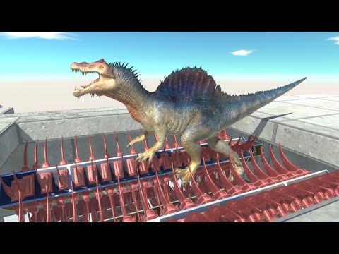 Rolling Spike Trap 🕸 Who Can Survive? - Animal Revolt Battle Simulator