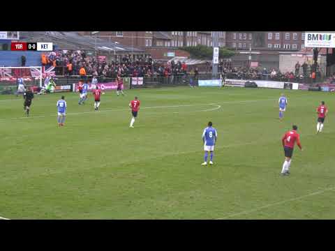 York City 1-0 Kettering Town | Matchday Highlights