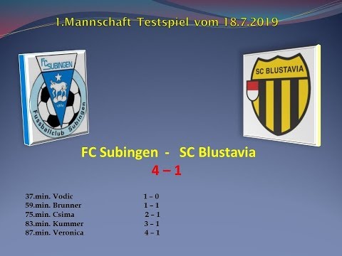 1.Mannschaft Testspiel FC Subingen - SC Blustavia