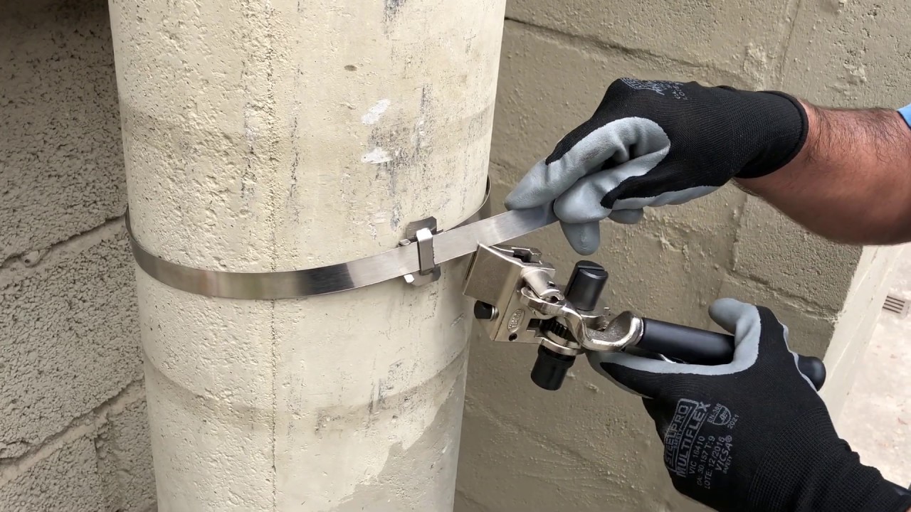 Watch Now Aplicação de Fita e Fecho com a Ferramenta de Catraca Fechometal Aplicação de Fita e Fecho com a Ferramenta de Catraca Fechometal