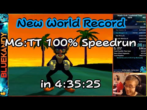 [WR] Mario Golf: Toadstool Tour 100% Speedrun in 4:35:25