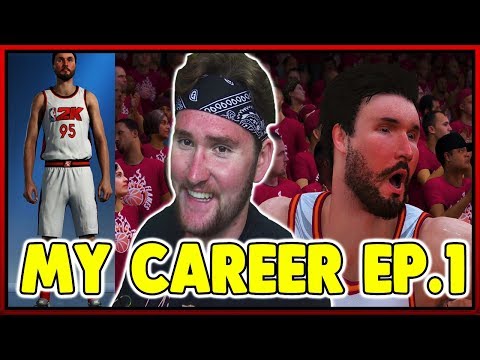 NBA2K20 MY CAREER EP 1 PLAYER CREATION AND 1ST GAME!