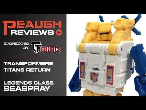 Video Review: Transformers: Titans Return - Legends SEASPRAY