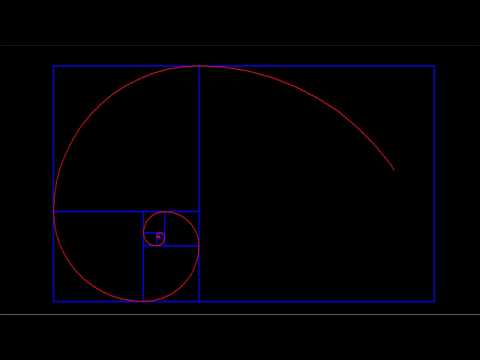 Fibonacci spiral