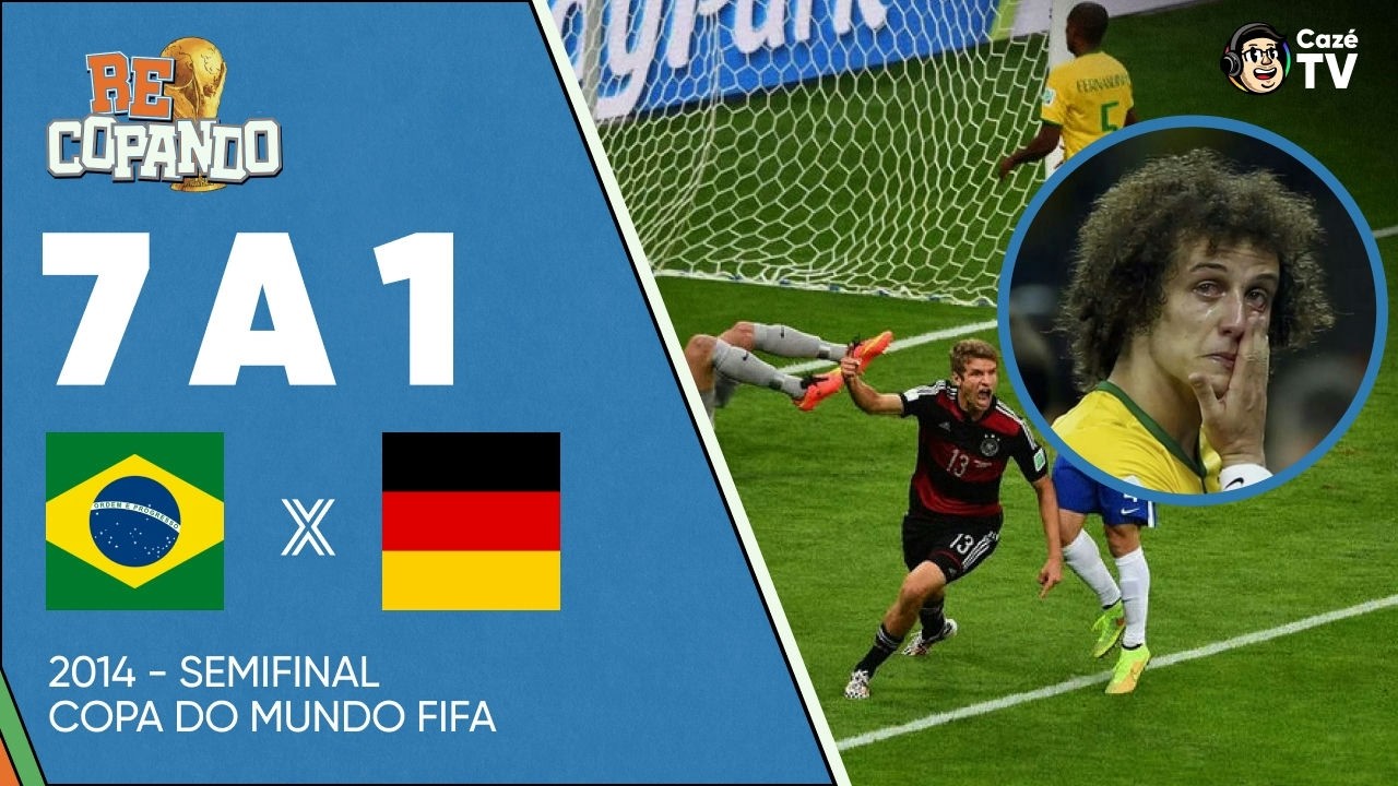 O TEMIDO 7 A 1! RELEMBRE COMO FOI BRASIL X ALEMANHA NA COPA DO MUNDO DE 2014 | RECOPANDO