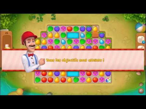 Gardenscapes  [ Level 25 ] No Boosters