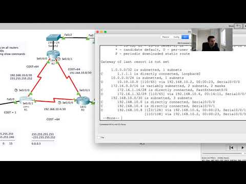 Configuring OSPF in Cisco Packet Tracer - Part FOUR